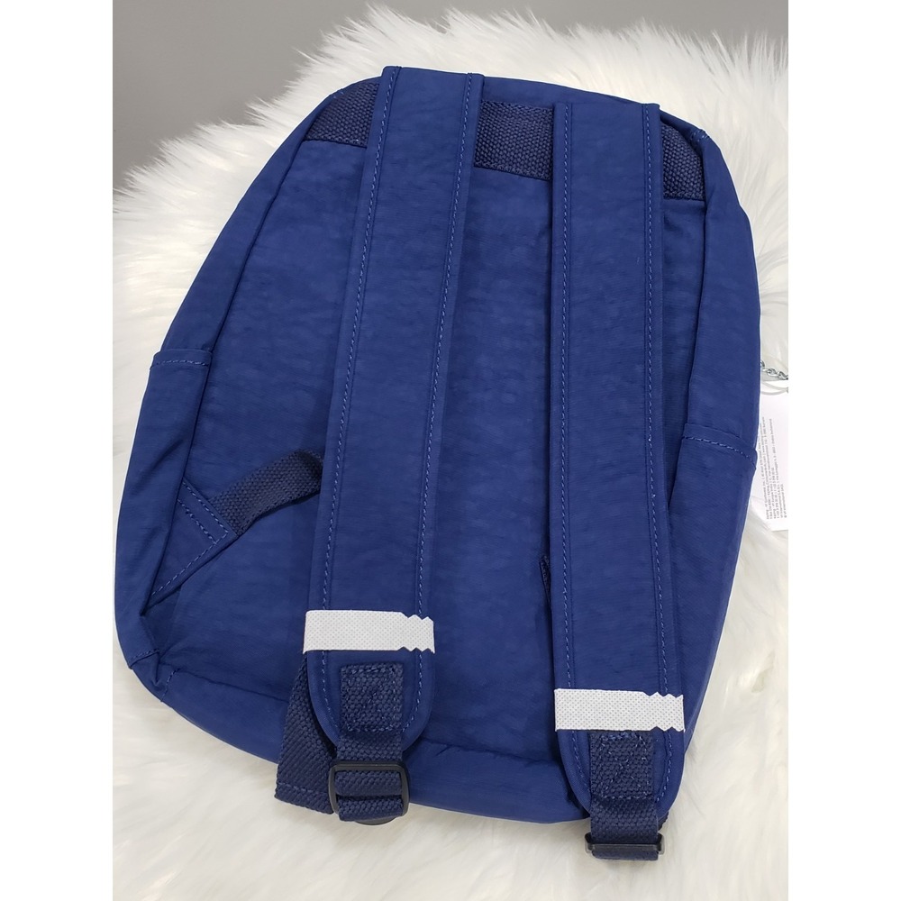 NEW Kipling Seoul Backpack navy ink blue school laptop carry on travel school - Picture 6 of 7